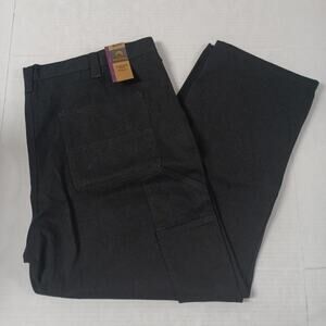 Brahma Work Carpenter Pants Men Size 44x30 Black Relaxed Fit‎